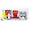 Image 1 : LOT OF 3 CHICAGO BLACKHAWKS GAME WORN JERSEY