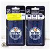 Image 1 : LOT OF 2 EDMONTON OILERS MOBILE PHONE WALLETS