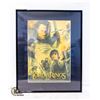 Image 1 : FRAMED LORD OF THE RINGS RETURN OF THE KING