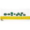 Image 1 : #13-GREEN EMERALD GEMSTONE 88.25 CT