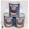 3 CANS OF SLICED BEETS BB 8/23 (2.84 LITRE CANS)