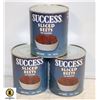 3 CANS OF SLICED BEETS BB 8/23 (2.84 LITRE CANS)