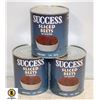 3 CANS OF SLICED BEETS BB 8/23 (2.84 LITRE CANS)