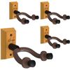 Image 1 : NEW OHUHU 4 PACK OF GUITAR WALL MOUNTING HOLDERS