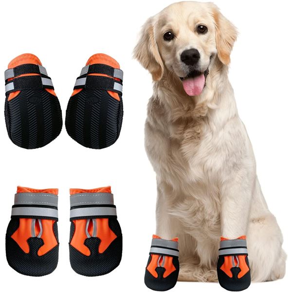 NEW ZOKBOM REFLECTIVE WATERPROOF DOG BOOTIES