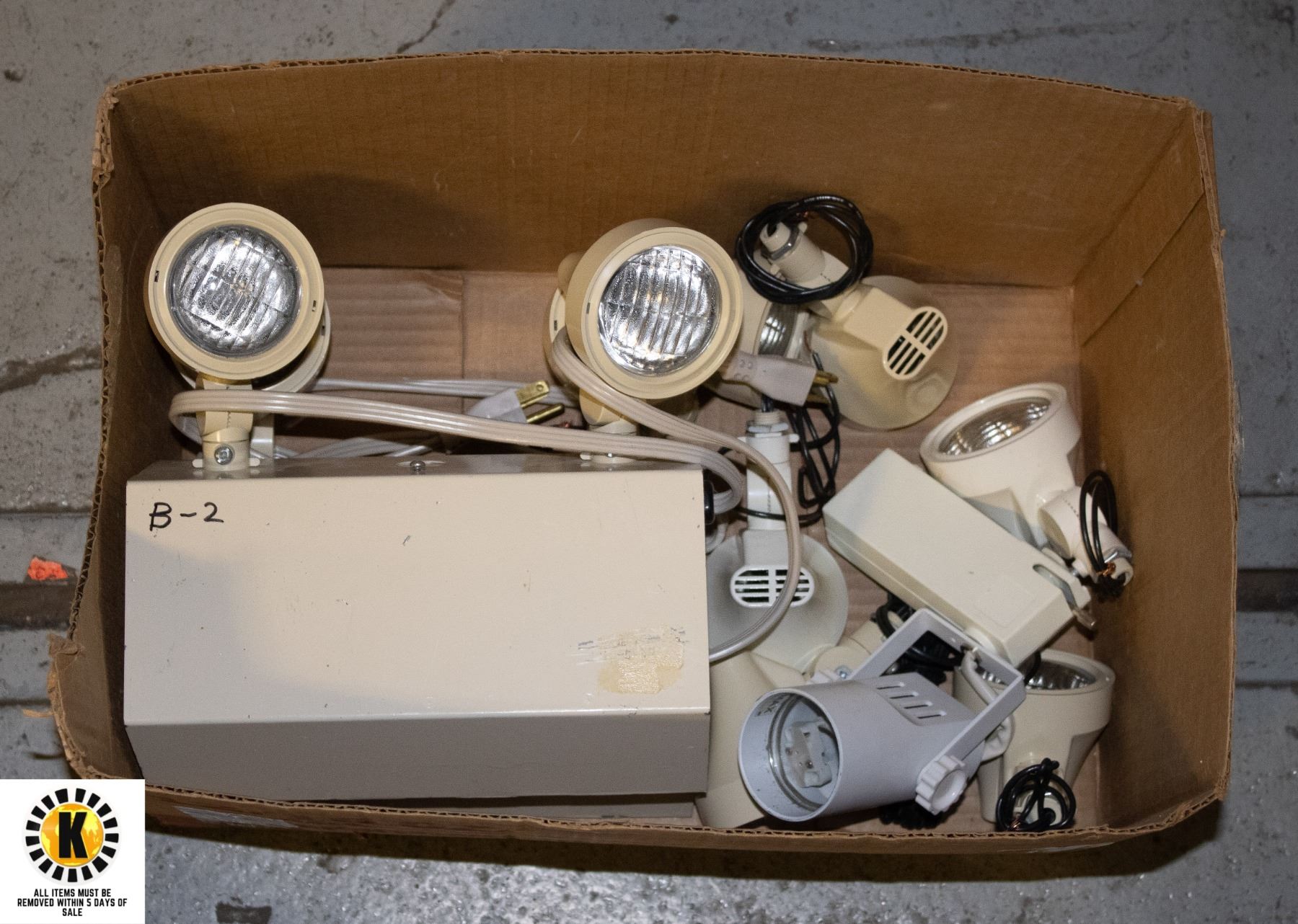 COMMERCIAL EMERGENCY LIGHT BOXES- LOT ASST.