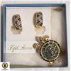 Image 1 : FIFTH AVE TURTLE BROOCH & MATCHING EARRINGS