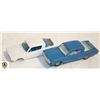 1960S ELDON PLYMOUTH BARRACUDA SLOT CAR & BODY