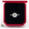 Image 1 : #623-GRA CERTIFIED RING WITH 2.00 CARAT MOISSANITE
