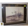 Image 1 : GREGORY MESSIER 1979 FRAMED DUCKS PICTURE