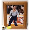 Image 1 : DAVE SEMENKO SIGNED EDMONTON OILERS FRAMED 8X10