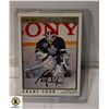 Image 1 : GRANT FUHR AUTOGRAPHED TORONTO MAPLE LEAFS CARD
