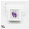 Image 1 : #155-UNHEATED PURPLE AMETHYST GEMSTONE 4.70 CT