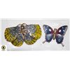 Image 1 : TWO VINTAGE BUTTERFLY BROOCHES