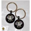 Image 1 : PAIR OF ELEPHANT KEYCHAINS