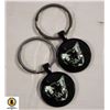 Image 1 : PAIR OF CAT KEYCHAINS