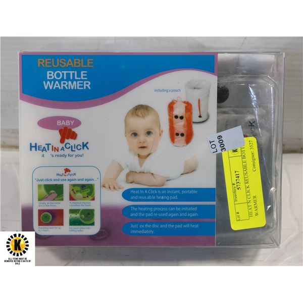 HEAT N CLICK REUSABLE BOTTLE WARMER