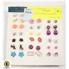 Image 1 : FLAT OF VARIOUS EARRINGS