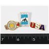 Image 1 : VINTAGE USA LAPEL PINS: USA LAPEL PINS USA, JUNEAU