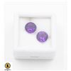 Image 1 : #355-UNHEATED PURPLE AMETHYST GEMSTONE 3.55 CT