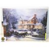 NEW SEALED LIGHT UP XMAS CANVAS