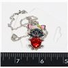 Image 1 : NEW KITTY WITH A BOW, PENDANT WITH CHAIN