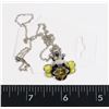 Image 1 : NEW BEE PENDANT AND CHAIN