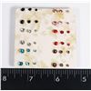 Image 1 : 18 NEW PAIRS OF RHINESTONE EARRINGS
