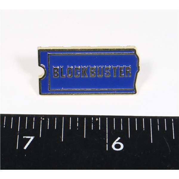 NEW BLOCKBUSTER THEME LAPEL PIN