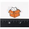 Image 1 : NEW CAT IN A BOX LAPEL PIN