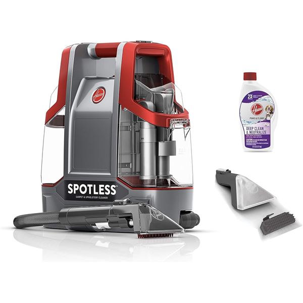 NEW HOOVER SPOTLESS PORTABLE CARPET AND