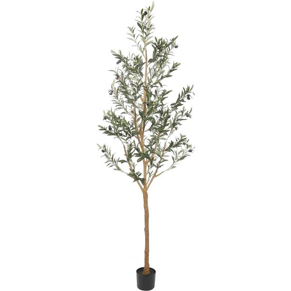 NEW REALEAD ARTIFICIAL OLIVE TREE - 6FT TALL