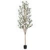 Image 1 : NEW KAZEILA ARTIFICIAL OLIVE TREE - 7 FEET TALL