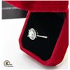 Image 2 : GRA CERTIFIED RING WITH 2.00 CARAT MOISSANITE SET