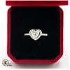 Image 1 : GRA CERTIFIED 1.2CT HEART SHAPED CENTER MOISSANITE
