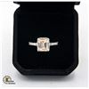 Image 1 : ONE RECTANGULAR CUT LIGHT YELLOW MOISSANITE