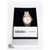 Image 1 : NEW SEIKO UNISEX WATCH W/ DATE, 38MM CASE
