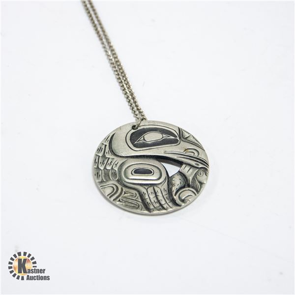 HAIDA PENDANT & NECKLACE, BOXED