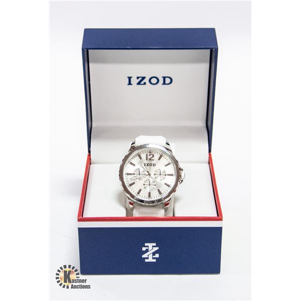 IZOD WATCH (WHITE)