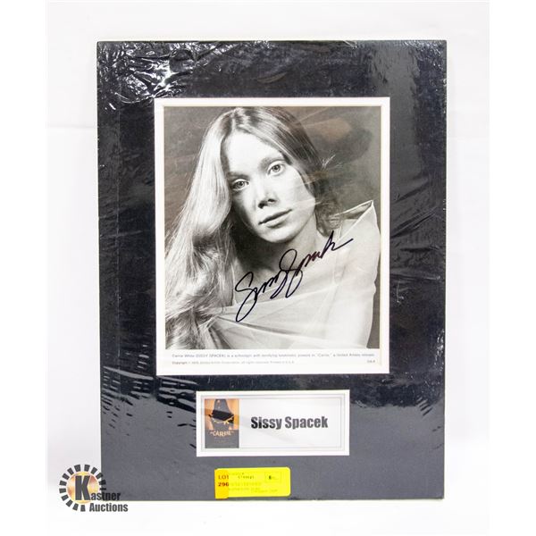 SISSY SPACEK WITH COA