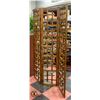 Image 1 : 3 PANEL SOLID WOOD ROOM DIVIDER 75.25" X 16.75"