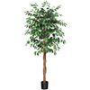 Image 1 : NEW SOGUYI ARTIFICIAL FICUS TREE - 6FT PLUS TALL