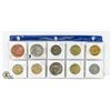Image 2 : SHEET 10 CANADIAN COINS