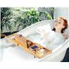 Image 2 : NEW UTOPLIKE BAMBOO BATHTUB CADDY