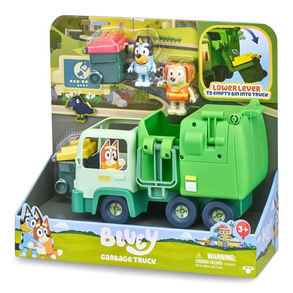 NEW BLUEY GARBAGE TRUCK TOY