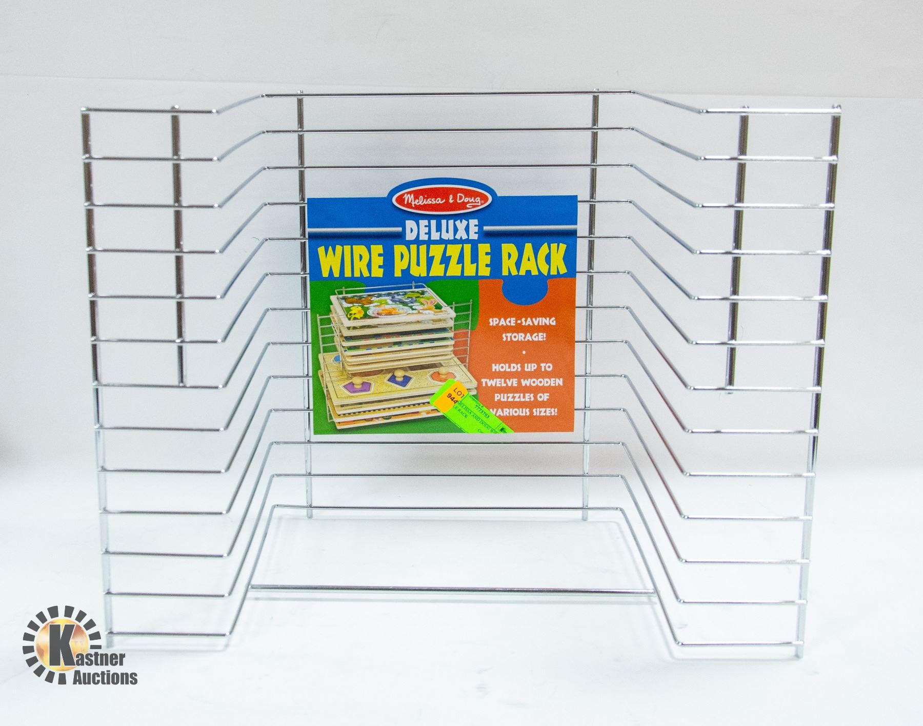 Wire Rack For Puzzles NEW MELISSA AND DOUG WIRE PUZZLE RACK