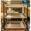Image 1 : NEWLY ASSEMBLED 3 TIER COUNTER TOP SHELF UNIT