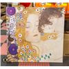 Image 1 : LARGE 35X35 GUSTAV KLIMT LARGE PICTURE-ESTATE