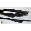 Image 2 : LOT OF 6 GRAPHITE ARROWS W/ TWO SETS OF ARROW