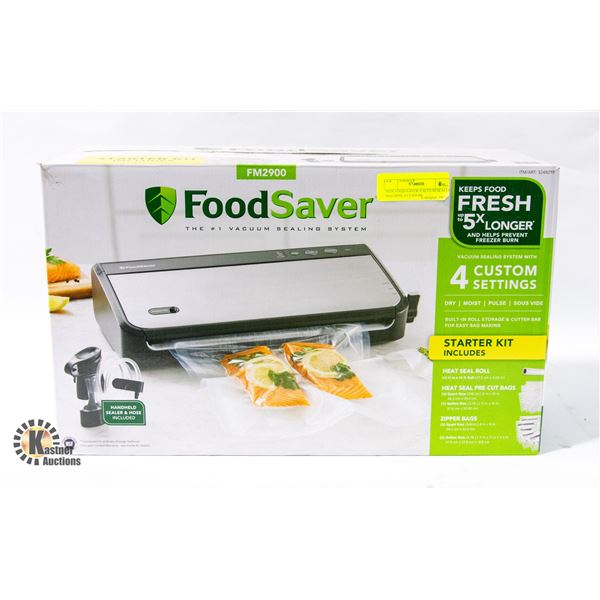 NEW FOOD SAVER VACUUM SEALER MACHINE 4 CUSTOM